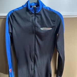 Henderson Hot Skins Sport Shoulder Strip Jumpsuit Black Blue Large Dive Wear